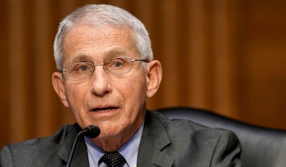 Dr. Anthony Fauci, director of the National Institute of Allergy and Infectious Diseases, speaks during a Senate Health, Education, Labor and Pensions Committee hearing to discuss the ongoing federal response to COVID-19 on May 11, 2021, in Washington, D.C.