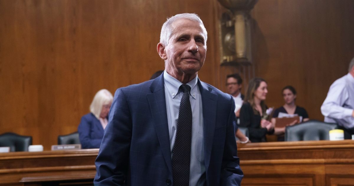 Top infectious disease expert Dr. Anthony Fauci finishes his testimony before the Senate Health, Education, Labor, and Pensions Committee about the status of COVID-19, July 20, 2021, on Capitol Hill in Washington, D.C.