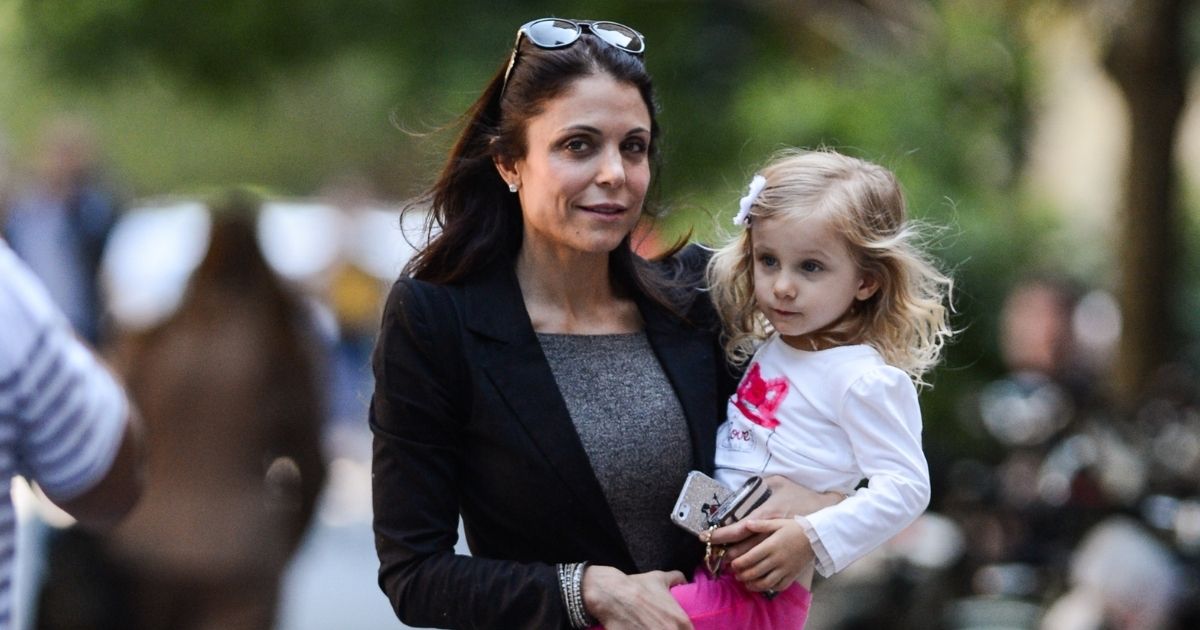 TV personality Bethenny Frankel, left, and Bryn Casey Hoppy walk in Tribeca on June 14, 2013, in New York City.