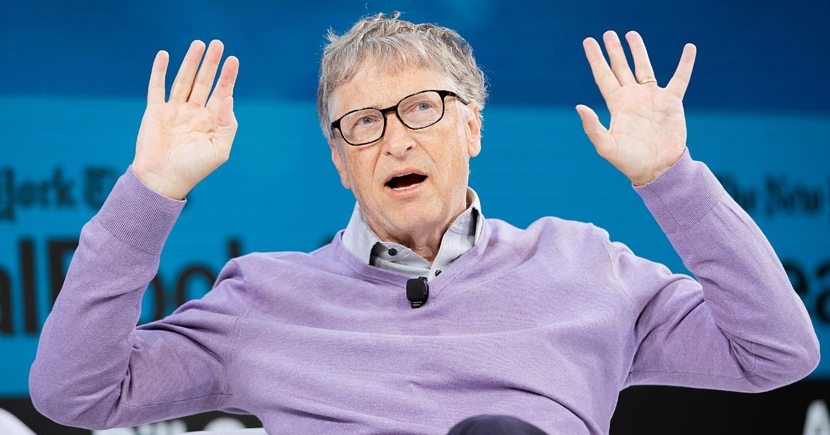 Bill Gates speaks onstage at 2019 New York Times Dealbook on Nov. 6, 2019, in New York City.