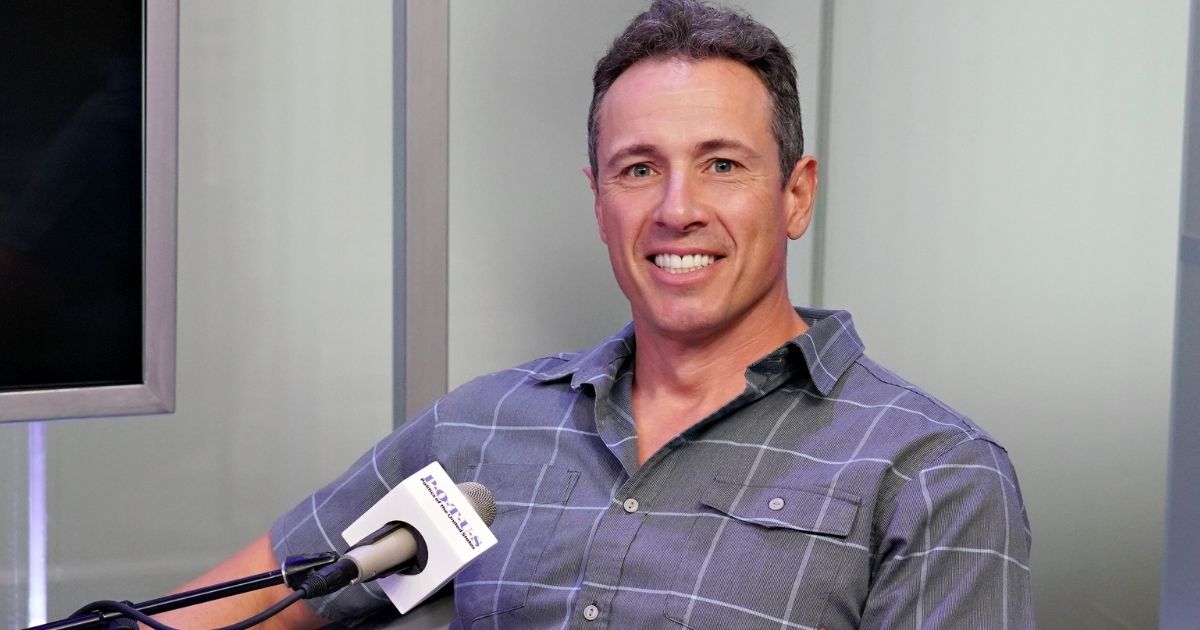 CNN anchor Chris Cuomo is seen in a file photo from June 2019, during a Sirius XM interview.