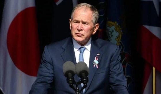 Former President George W. Bush delivers remarks on the 20th anniversary of the 9/11 terrorist attacks.