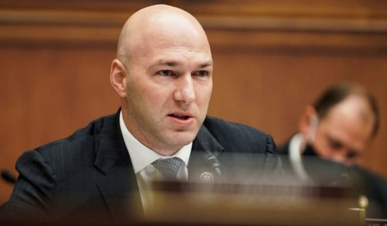 Republican Rep. Anthony Gonzalez of Ohio speaks during a House Financial Services Committee hearing on Capitol Hill in Washington on Dec. 2, 2020.