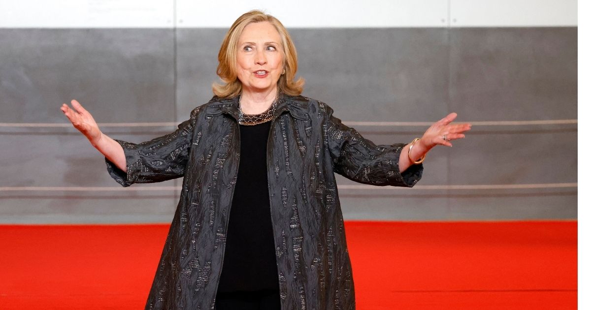 Hillary Clinton spoke at a UN program in Paris in June.