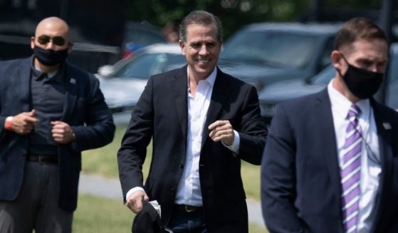 Hunter Biden walks outside the White House on May 22, 2021, in Washington, D.C.