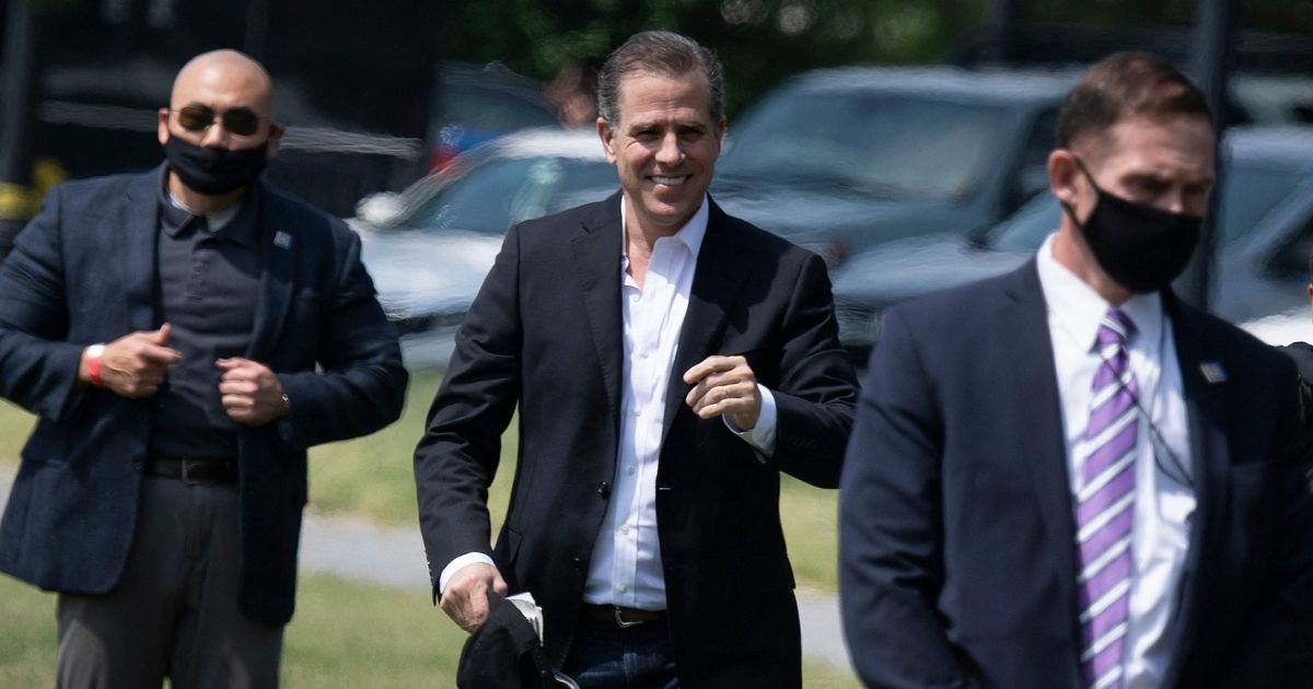 Hunter Biden walks outside the White House on May 22, 2021, in Washington, D.C.