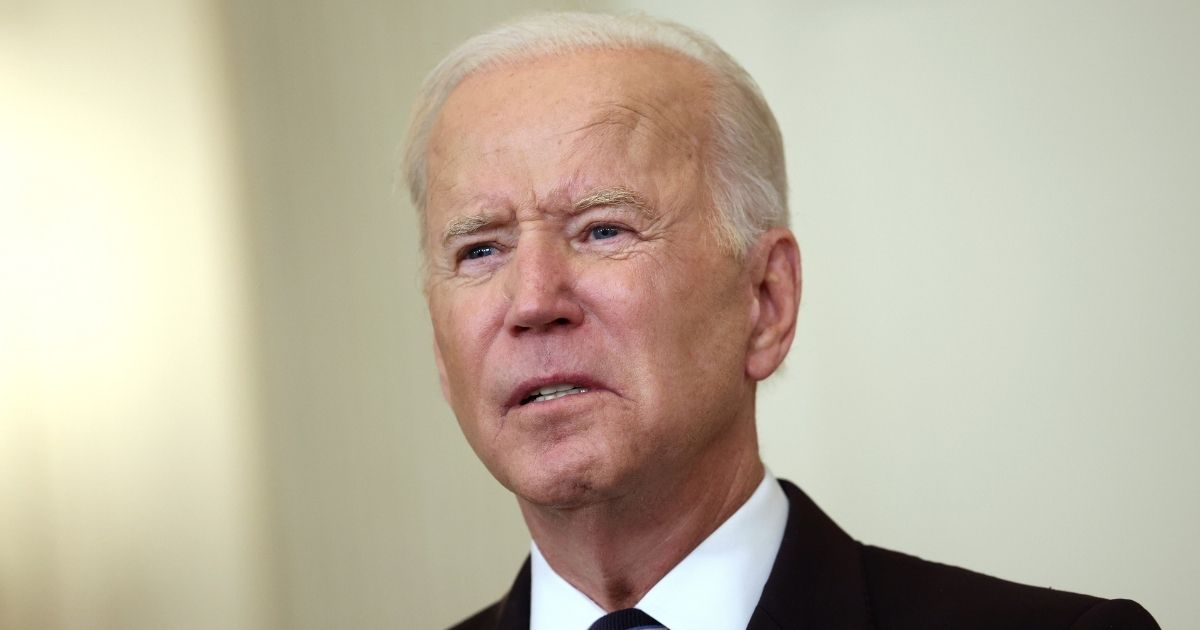 President Joe Biden speaks about his new plan to fight the coronavirus pandemic in the State Dining Room of the White House in Washington on Thursday.
