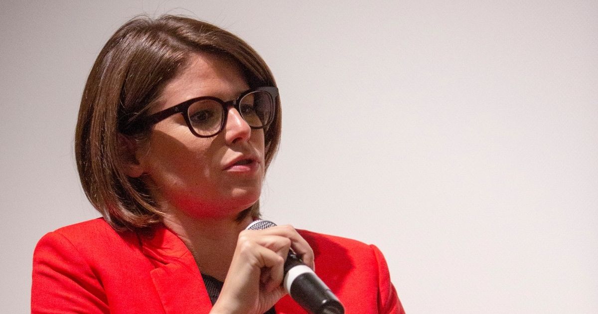 Kasie Hunt attends the DC Special Screening of The Front Runner at the Smithsonian National Museum of American History on Oct. 3, 2018 in Washington, D.C.