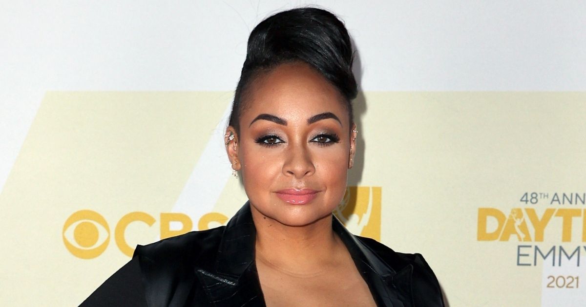 Raven-Symoné attends the 48th Annual Daytime Emmy Awards for Children's and Animation at Associated Television Int'l Studios on July 17, 2021 in Burbank, California.