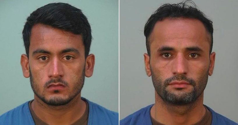 Afghan refugees Bahrullah Noori, 20, left, and Mohammad Haroon Imaad, 32, are facing criminal charges in Wisconsin.