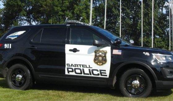 Police cars in Sartell, Minnesota, no longer feature the "thin blue line" flag thanks to a local activist.