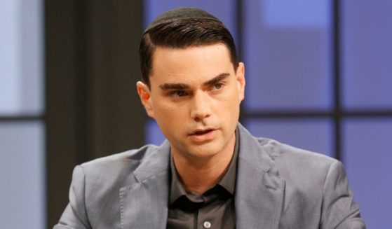 Ben Shapiro is seen on the set of "Candace" on April 28, 2021 in Nashville, Tennessee.