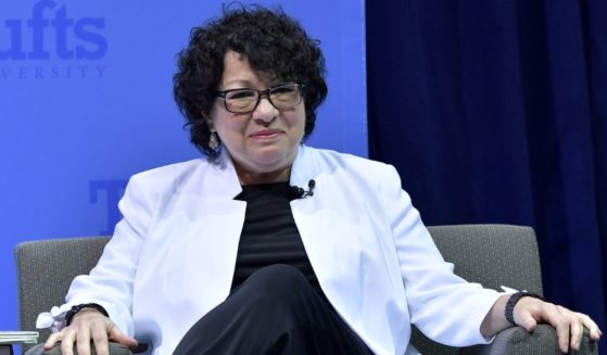 Supreme Court Justice Sonia Sotomayor speaks at Tufts University on Sept. 12, 2019, in Boston.