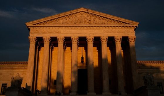 The U.S. Supreme Court is see on Saturday in Washington, D.C.