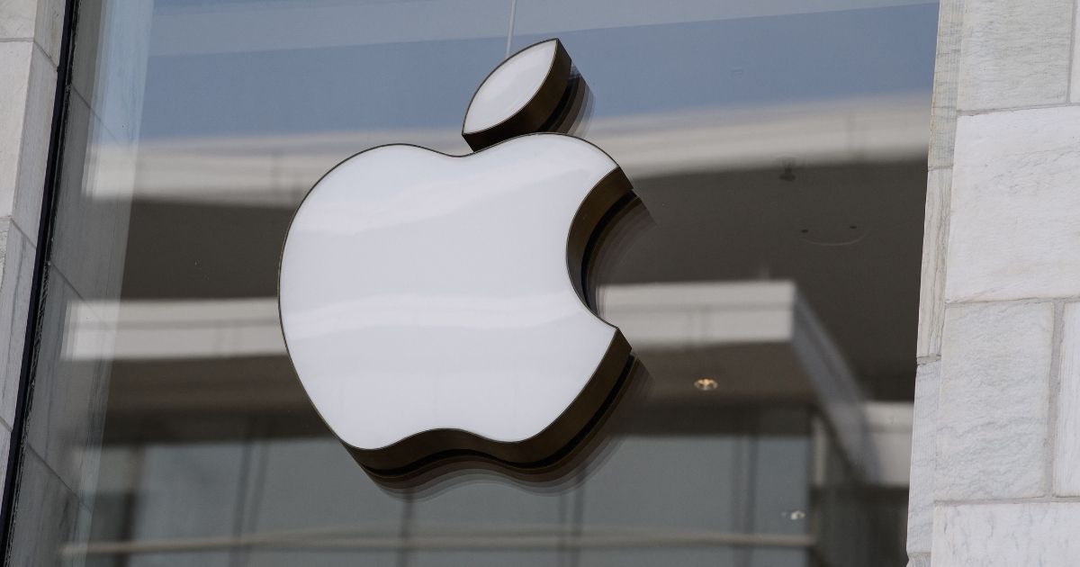 The Apple logo is seen on the company’s store in Washington, D.C., on Sept. 14