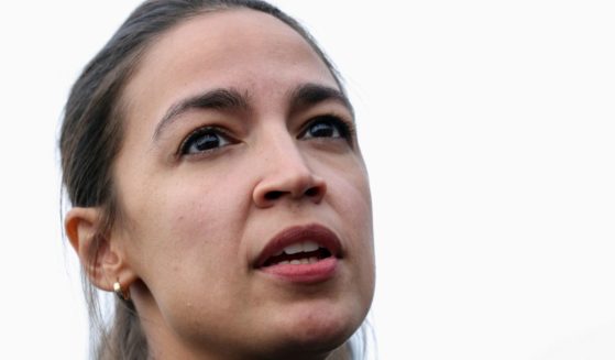 Rep. Alexandria Ocasio-Cortez speaks at a news conference at the Capitol in Washington, D.C., on Aug. 3, 2021.
