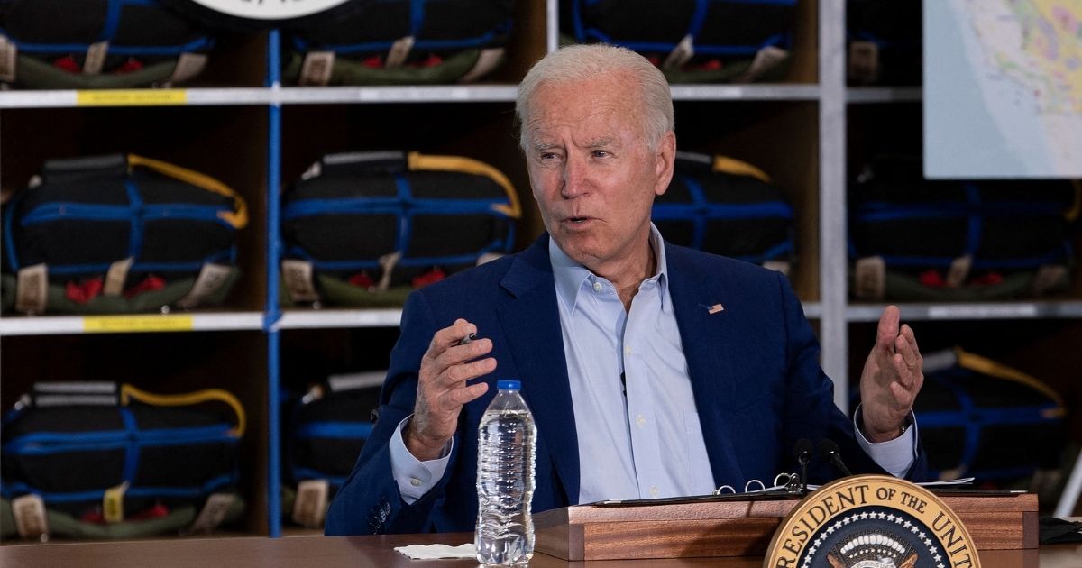 President Joe Biden, speaking at a briefing Monday at the National Interagency Fire Center at Idaho's Boise Airport.