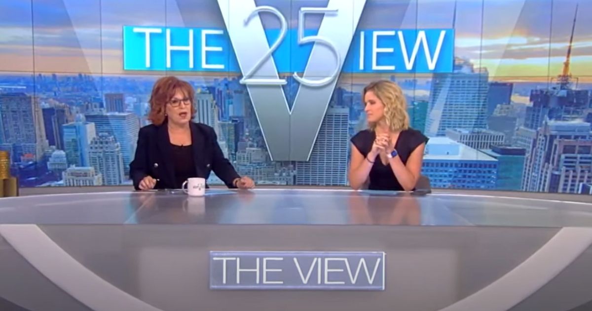"The View" hosts Joy Behar and host Sara Haines scramble to explain the situation Friday morning.