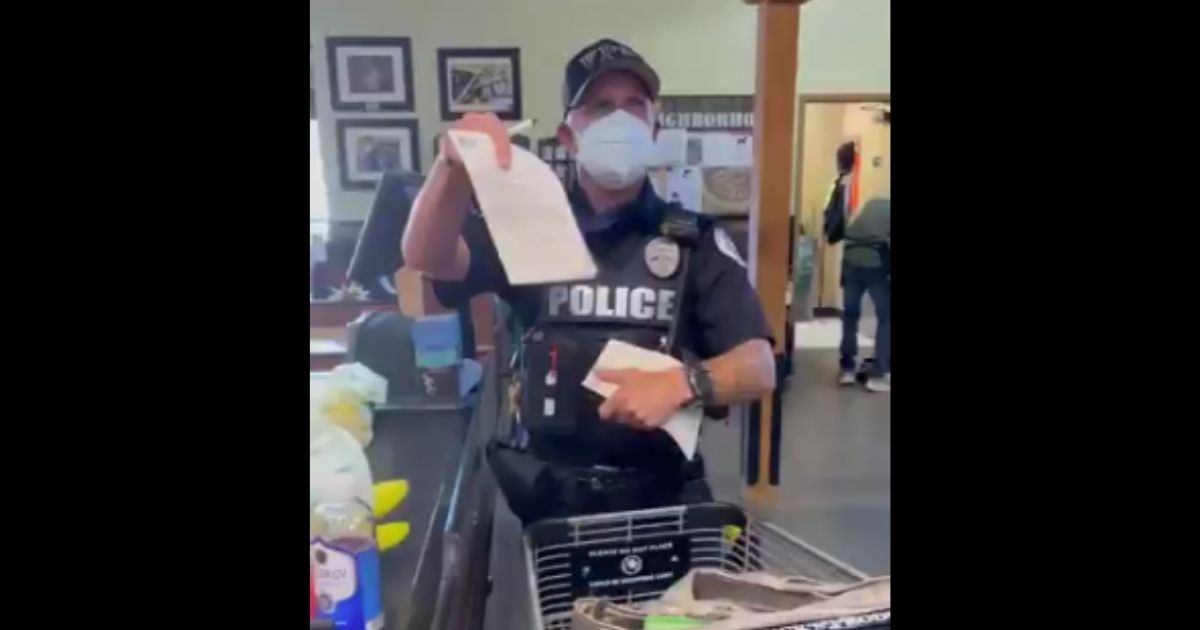 Police in Vancouver, Washington, issued a trespass notice to a customer who refused to wear a mask in a grocery store.