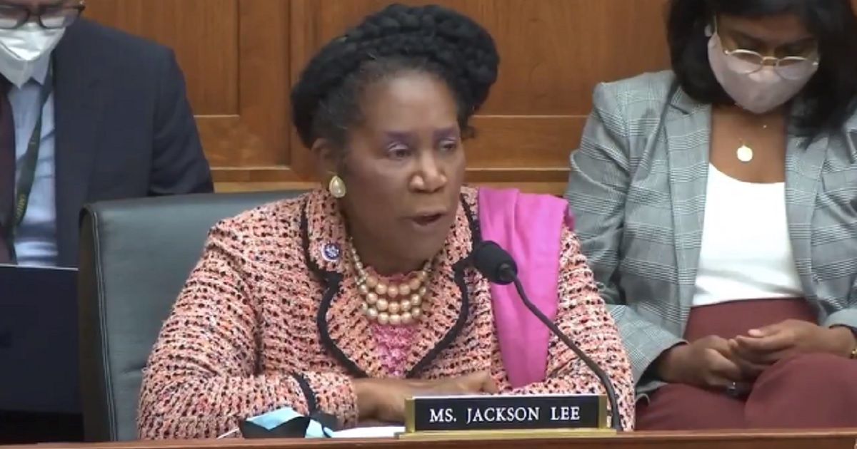 Rep. Sheila Jackson Lee of Texas speaks during a House Judiciary Committee hearing on Wednesday.