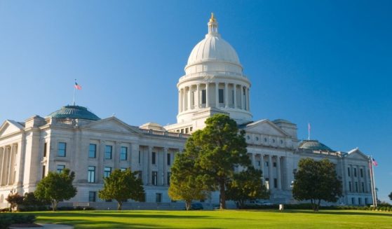 This stock image shows the Arkansas state Capitol building. The Arizona Legislature is currently working on bills which would exempt workers who can prove they have natural immunity following a COVID infection.