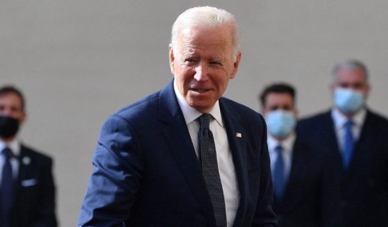President Joe Biden arrives at San Damaso courtyard in The Vatican on Friday for a private audience with the pope, ahead of an upcoming G20 summit of world leaders to discuss climate change, COVID-19 and the post-pandemic global recovery.