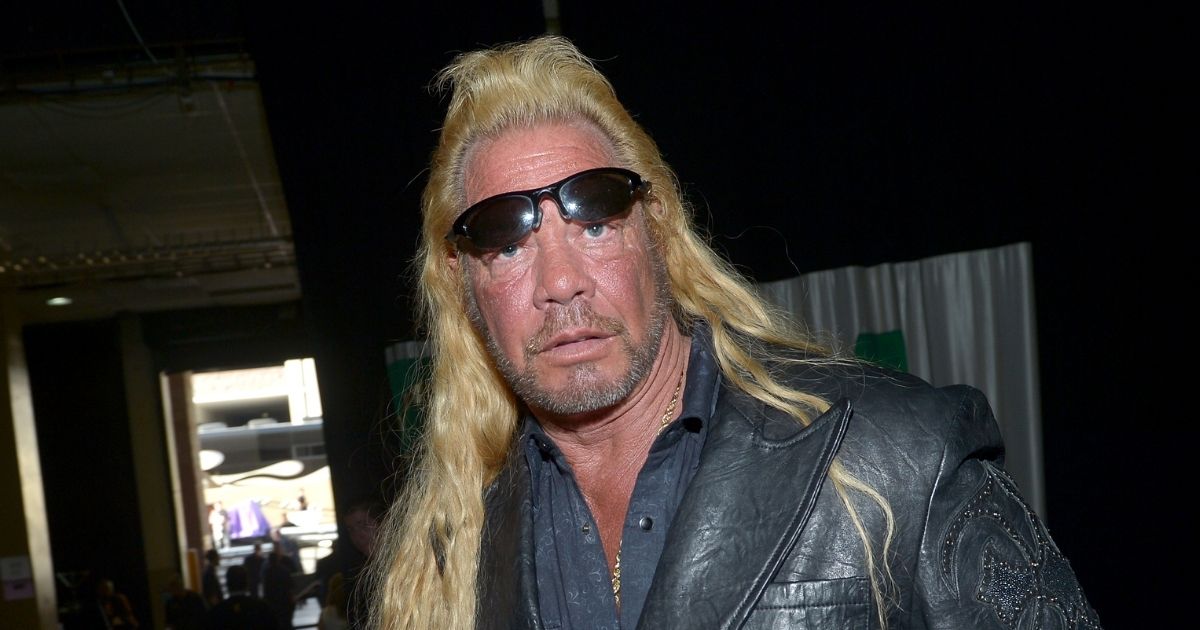 TV personality Dog the Bounty Hunter attends the 48th Annual Academy of Country Music Awards at the MGM Grand Garden Arena on April 7, 2013, in Las Vegas.