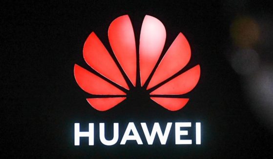 A Huawei logo is seen during the Huawei Connect Conference in Shanghai on Sept. 23, 2020.