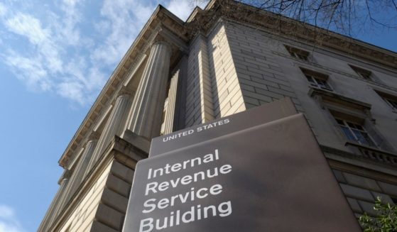 The Internal Revenue Service building in Washington, D.C., is seen in this file photo from March 2013. The proposed new federal budget has provisions granting the IRS additional scrutiny over Americans' bank accounts.