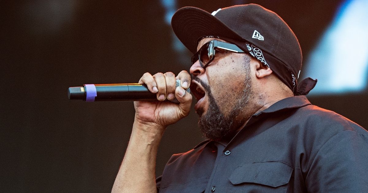 Rapper Ice Cube performs at the KY Expo Center in Louisville, Kentucky on Sept. 28, 2019.