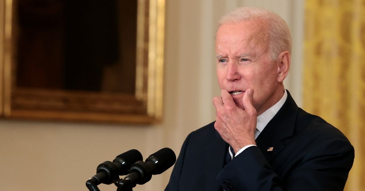 President Joe Biden delivers remarks about his proposed ‘Build Back Better’ social spending bill at the White House on Thursday in Washington, D.C.