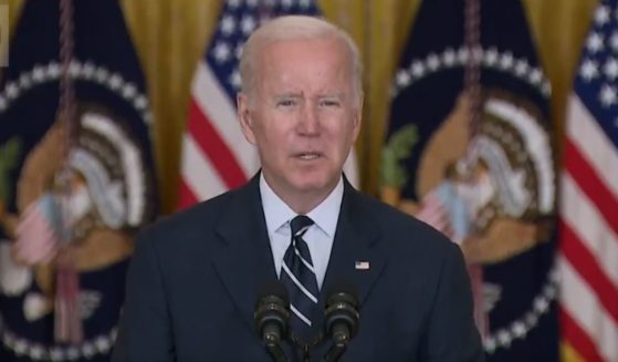 President Joe Biden delivers remarks on the Build Back Better agenda from the White House on Thursday.