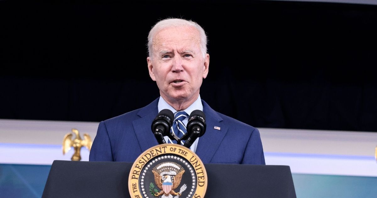 President Joe Biden delivers remarks in the South Court Auditorium in the White House on Sept. 27, 2021 in Washington, D.C.