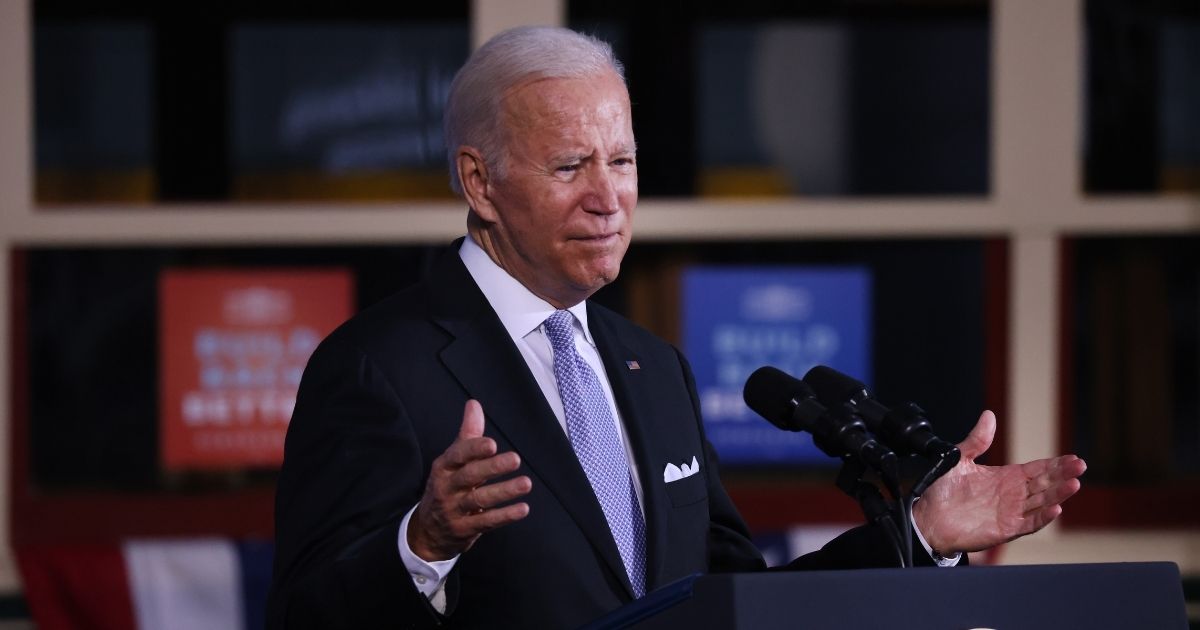 President Joe Biden speaks at an event on Wednesday in Scranton, Pennsylvania.