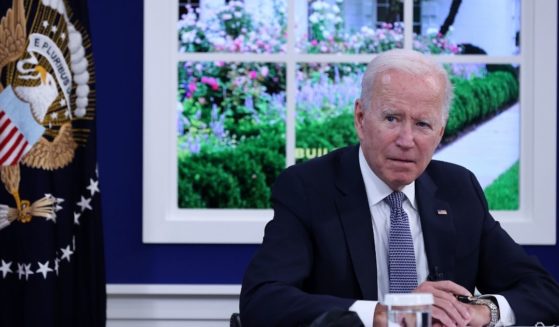 President Joe Biden hosts a meeting to discuss the looming federal debt limit in the Eisenhower Executive Office Building on Wednesday in Washington, D.C.