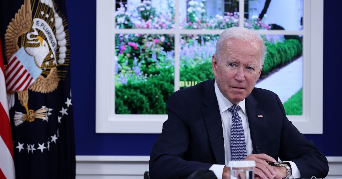 President Joe Biden hosts a meeting to discuss the looming federal debt limit in the Eisenhower Executive Office Building on Wednesday in Washington, D.C.