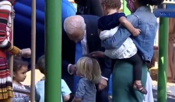 President Joe Biden visited a child development center in Hartford, Connecticut, on Friday.