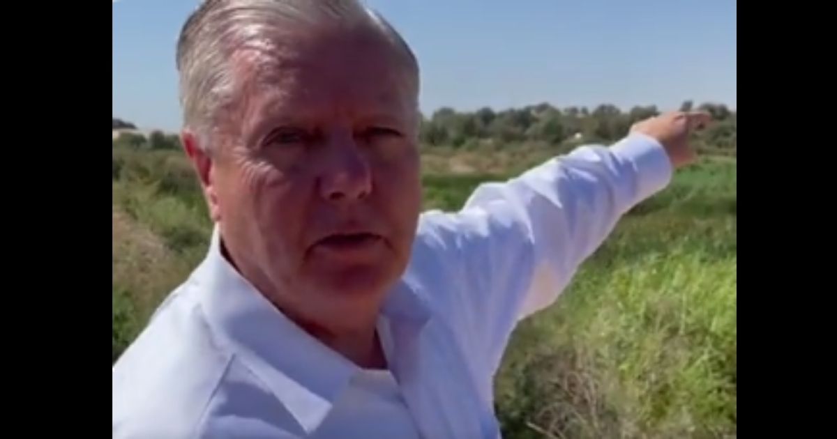 Republican Sen. Lindsey Graham visited Yuma, Arizona, and expressed concern that the city could become the next Del Rio, Texas, the recent site of an encampment of thousands of illegal immigrants.