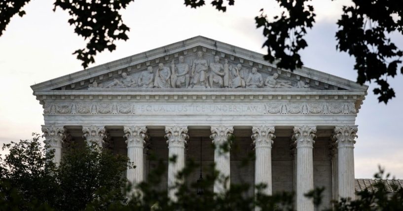 The U.S. Supreme Court is seen on Tuesday in Washington, D.C.