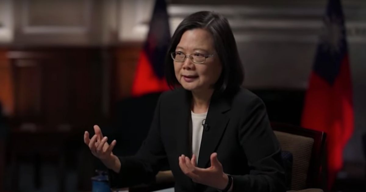 Taiwanese President Tsai Ing-wen is interviewed by CNN.