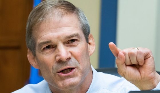 Ohio Republican Rep. Jim Jordan speaks during a hearing of the House Oversight and Reform Committee on Capitol Hill in Washington on Aug. 24, 2020.