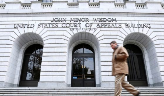 The exterior of the 5th Circuit Court of Appeals in New Orleans is pictured in a 2015 file photo.