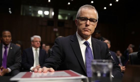 Then-acting FBI Director Andrew McCabe is pictured in a file photo from May 11, 2017.
