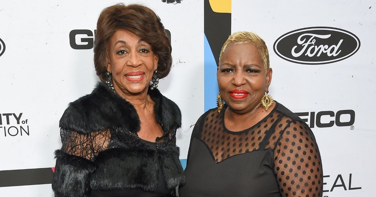 U.S. Rep. Maxine Waters and her daughter, Karen Waters, are pictured in a file photo from the Essence Celebrates Black Women in Hollywood event in Beverly Hills, California, in February 2019.