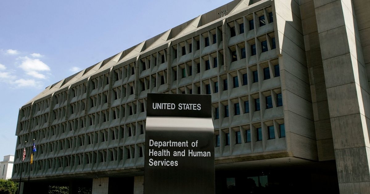 The U.S. Department of Health and Human Services building is shown in Washington, D.C., on Aug. 16, 2006.