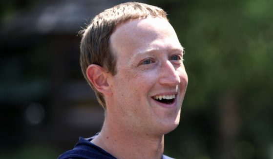 Facebook CEO Facebook Mark Zuckerberg walks to lunch during a conference in Sun Valley, Idaho, on July 8.