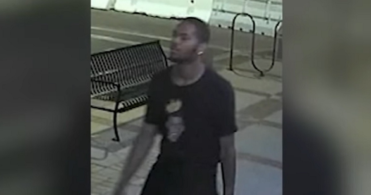 Surveillance video shows the suspect in a Sept. 24 sexual assault on the campus of Chapman University in Orange County, California.