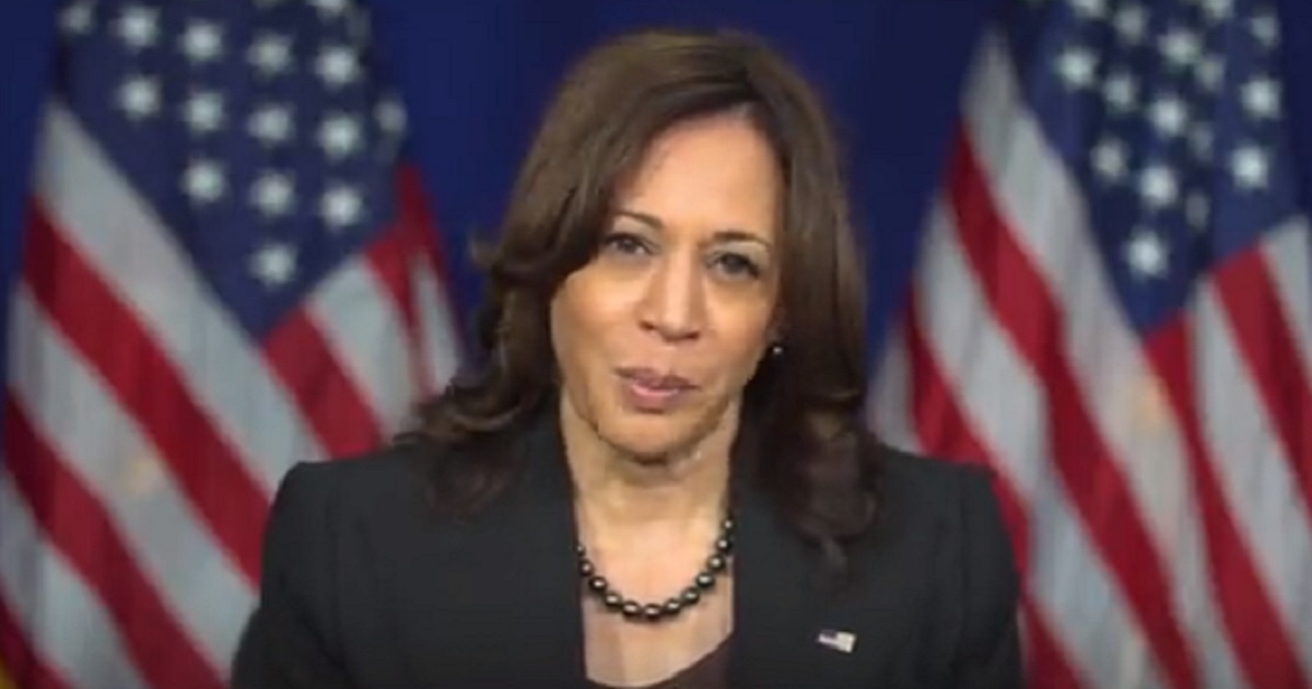 Vice President Kamala Harris picture in a campaign video that's intended to air in black churches in Virginia.