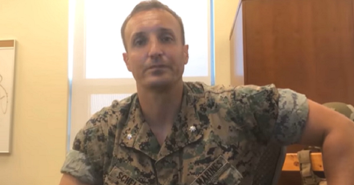 Marine Lt. Col. Stu Scheller appears in a viral video that challenged the American military establishment over the Afghanistan withdrawal.