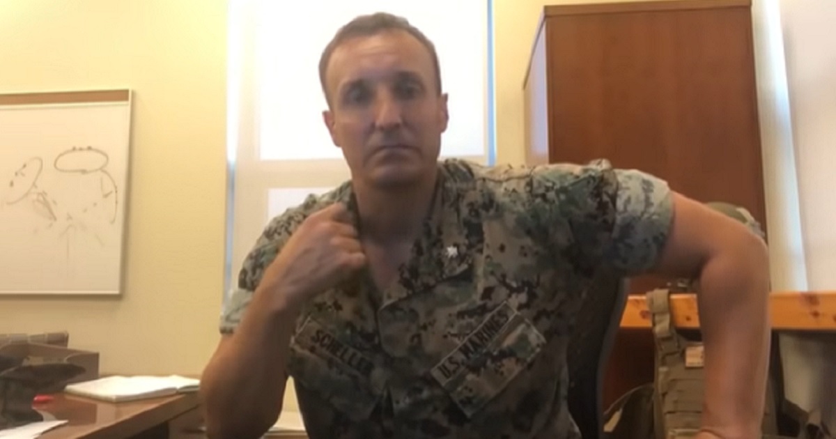 Marine Lt. Col. Stu Scheller, in a video that blasted top American military leaders for the disastrous Afghanistan withdrawal.